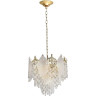 Люстра ODEON LIGHT TEARS HALL ODL24 511 E14 11*40W металл хрусталь стекло, золото прозрачный/ 5049/11