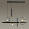 Подвесной светильник ODEON LIGHT HIGHTECH ODL23 229 черный/античная бронза/металл 4357/57L
