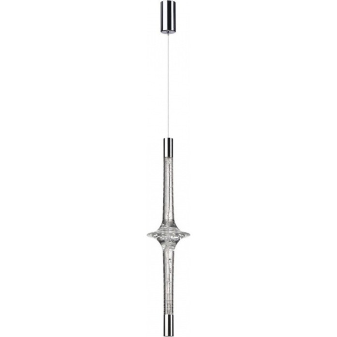 Подвесной светильник ODEON LIGHT OLLA L-VISION ODL24 IP20 LED 7W 350Лм 3000K хром/металл/акрил 6697/7L